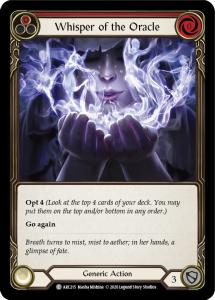 ARC215 - FAB - Arcane Rising Unlimited - Whisper of the Oracle (Red) - Common - FOIL