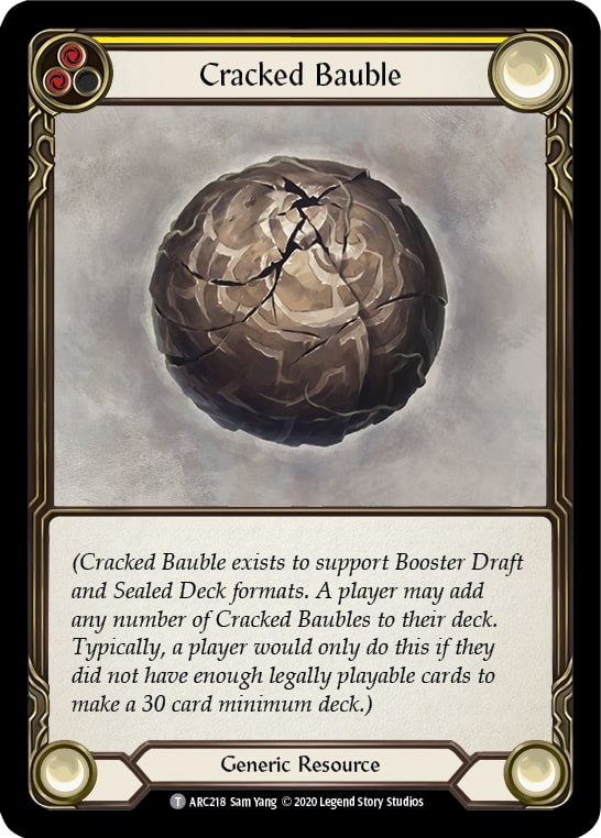 ARC218 - FAB - Arcane Rising Unlimited - Cracked Bauble - Common