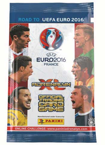 1 Pack, Panini Adrenalyn XL Road to Euro 2016