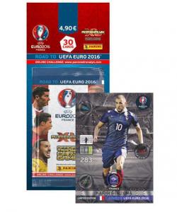 1st Blisterpack, Panini Adrenalyn XL Road to Euro 2016 - Karim Benzema