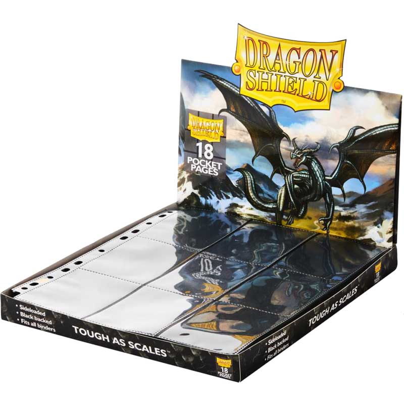 Dragon Shield 18-Pocket Pages Display (50 Pages)