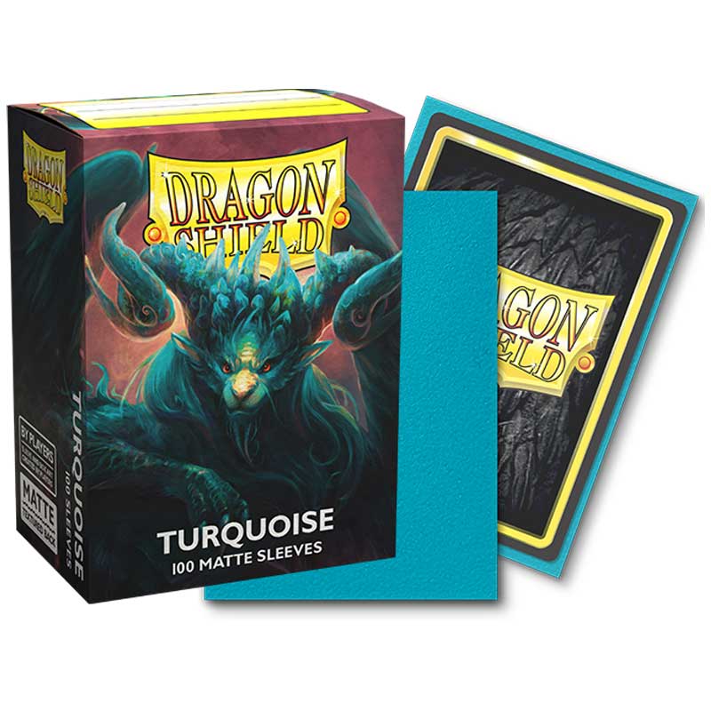 Dragon Shield Matte, 100ct, Player's Choice: Turquoise