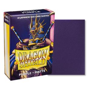 Japanese Dragon Shield Matte, 60 sleeves, Purple (Yu-Gi-Oh)