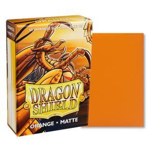 Japanese Dragon Shield Matte, 60 sleeves, Orange (Yu-Gi-Oh)