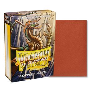 Japanese Dragon Shield Matte, 60 sleeves, Copper (Yu-Gi-Oh)