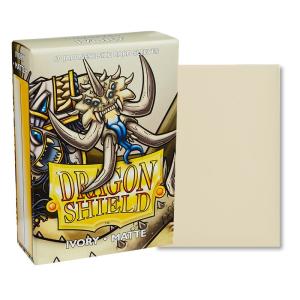 Japanese Dragon Shield Matte, 60 sleeves, Ivory (Yu-Gi-Oh)