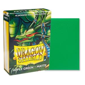 Japanese Dragon Shield Matte, 60 sleeves, Apple Green (Yu-Gi-Oh)