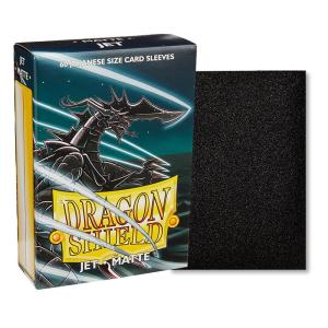 Japanese Dragon Shield Matte, 60 sleeves, Jet (Yu-Gi-Oh)