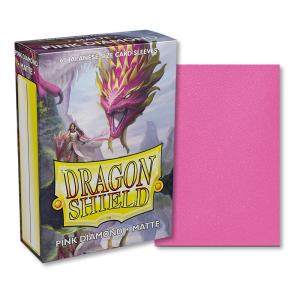 Japanese Dragon Shield Matte, 60 sleeves, Pink Diamond (Yu-Gi-Oh)