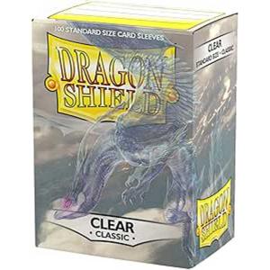 Dragon Shield, 100 sleeves, Clear