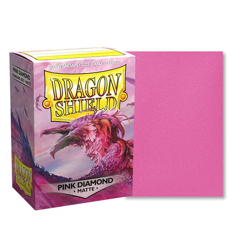 Dragon Shield Matte, 100st, Pink Diamond
