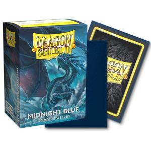 Dragon Shield Matte, 100, Midnight Blue