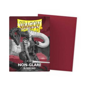 Dragon Shield Blood Red - Non-Glare, 100ct