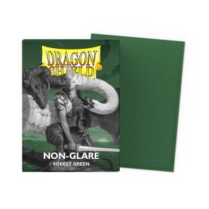 Dragon Shield Forest Green - Non-Glare, 100ct
