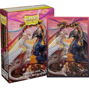 Japanese Dragon Shield Matte, 60 sleeves, Valentine Dragon 2023 (Yu-Gi-Oh)