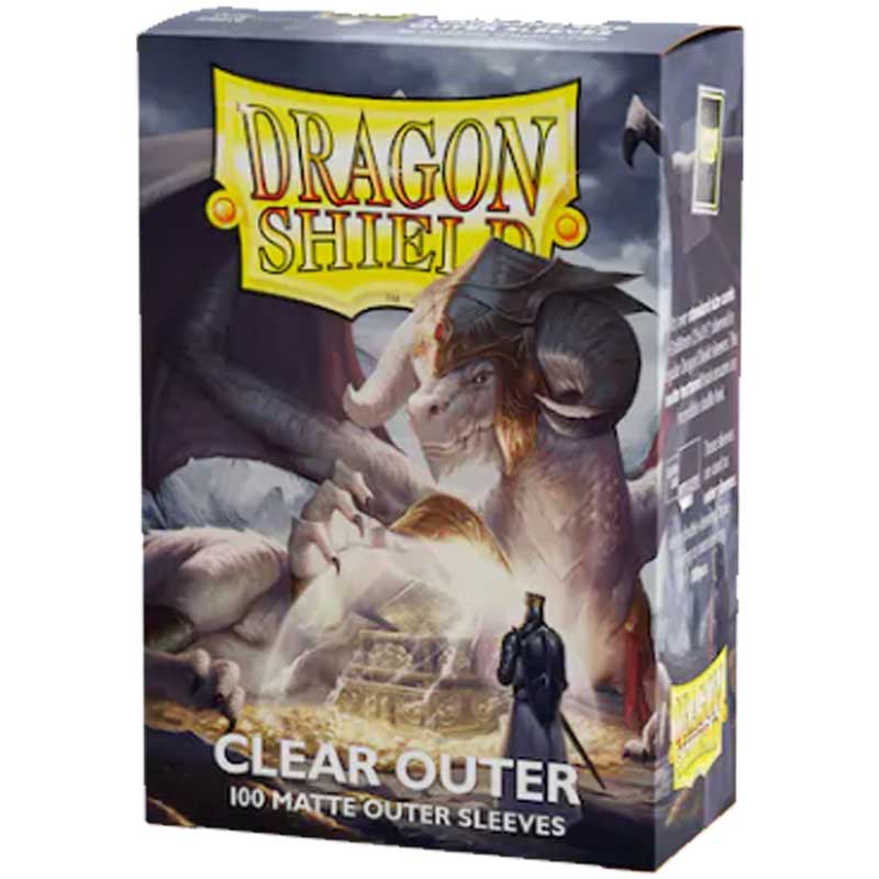 Dragon Shield Clear - Matte Outer Sleeves 100st