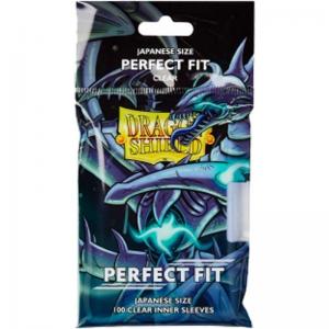 Dragon Shield JAPANESE Size Perfect Fit Inner Sleeves [For Yu-Gi-Oh cards]