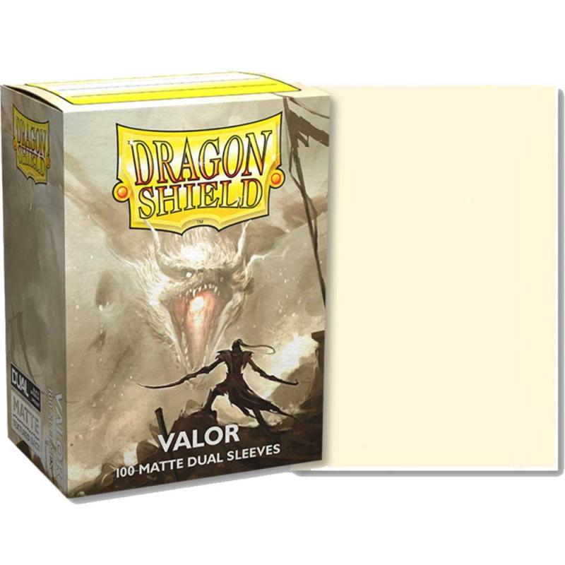 Dragon Shield Dual Matte, 100ct, Valor