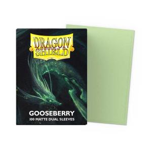 Dragon Shield Dual Matte, 100ct, Gooseberry