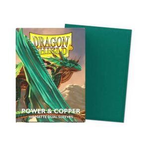 Dragon Shield Dual Matte Sleeves, 100st, Power & Copper