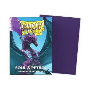 Dragon Shield Dual Matte Sleeves, 100st, Soul & Petrol