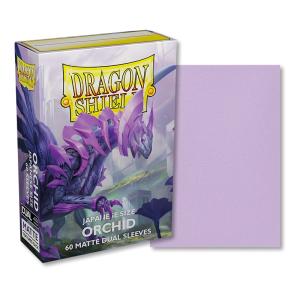 Japanese Dragon Shield Dual Matte, 60 sleeves, Orchid (Yu-Gi-Oh)