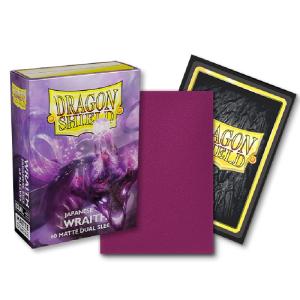 Japanese Dragon Shield Dual Matte, 60 sleeves, Wraith (Yu-Gi-Oh)
