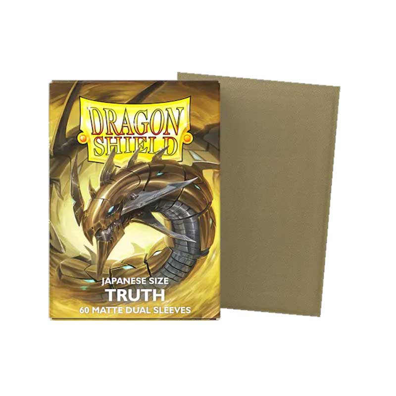 Japanese Dragon Shield Dual Matte, 60 sleeves, Truth (Yu-Gi-Oh)