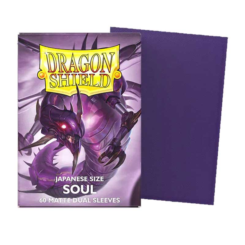 Japanese Dragon Shield Dual Matte, 60 sleeves, Soul (Yu-Gi-Oh)