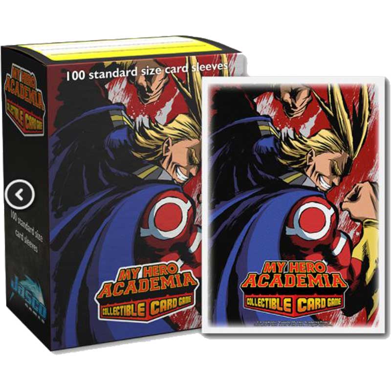 Dragon Shield Matte Art Sleeves - My Hero Academia - All Might Flex (100 Sleeves)