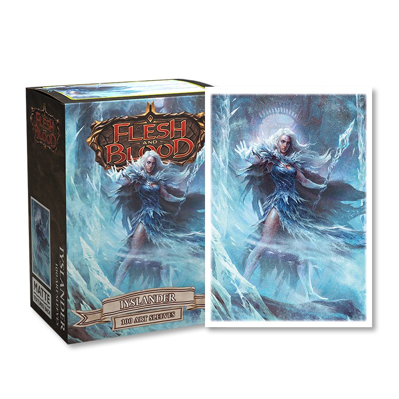 Dragon Shield Matte Art Sleeves – Flesh and Blood - Iyslander (100 Sleeves)