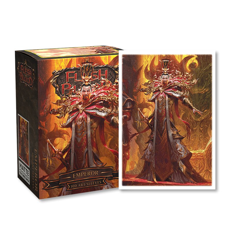 Dragon Shield Matte Art Sleeves - Flesh and Blood - Emperor (100 Sleeves)