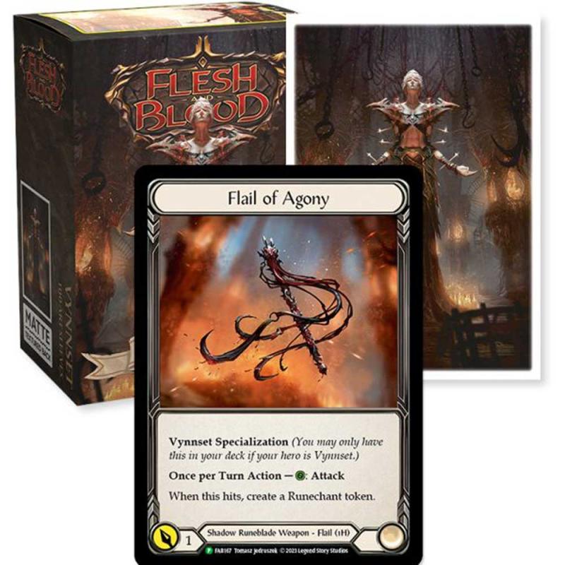 Dragon Shield Matte Art Sleeves - Flesh and Blood Prism, Vynnset (100 Sleeves)