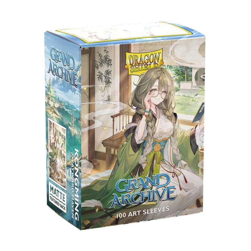 Dragon Shield Matte Art Sleeves - Grand Archive - Kongming, Wayward Maven