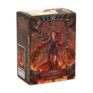 Dragon Shield Matte Art Sleeves - Flesh and Blood - Cindra, Dracai of Retribution (100 Sleeves)