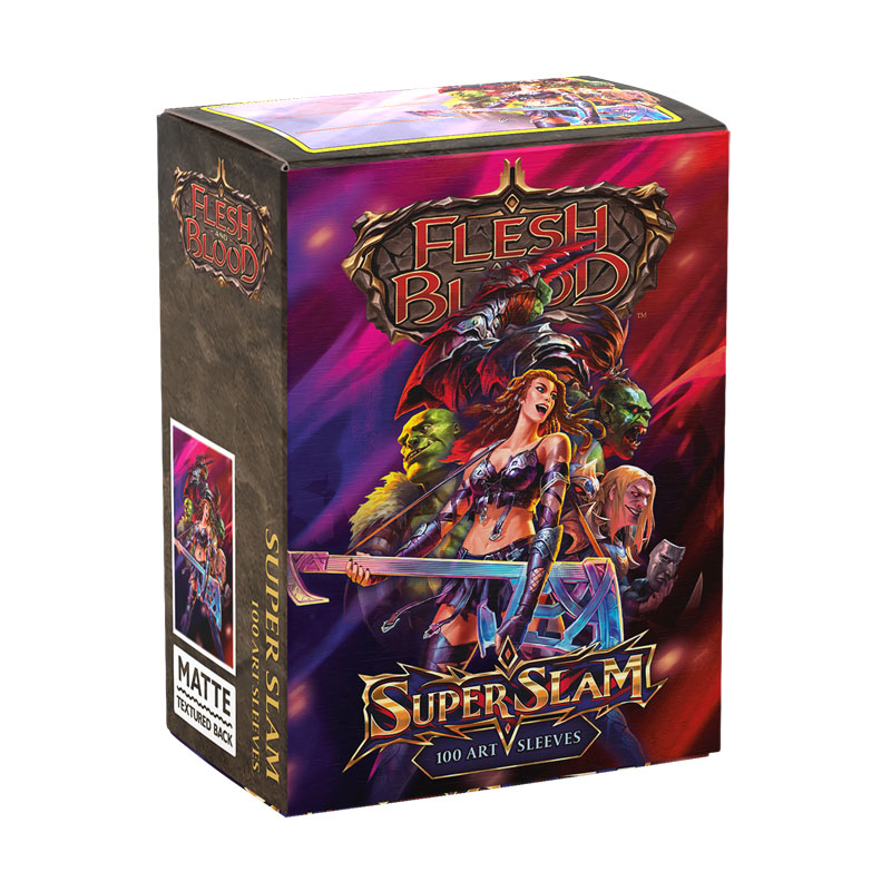Dragon Shield Matte Art Sleeves - Flesh and Blood - Super Slam (100 Sleeves)