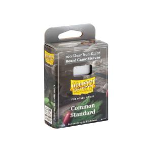 Dragon Shield - Common Standard Board Game Sleeves - Clear/Non-Glare