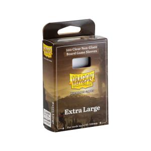 Dragon Shield - Extra Large Board Game Sleeves - Clear/Non-Glare