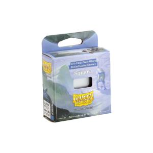 Dragon Shield - Square Board Game Sleeves - Clear/Non-Glare