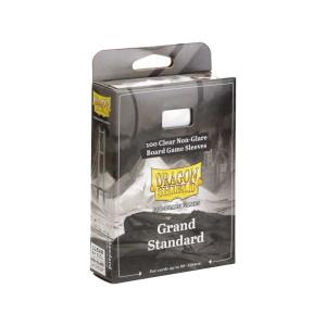 Dragon Shield - Grand Standard Board Game Sleeves - Clear/Non-Glare