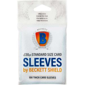 Beckett Shield Thick Cards Card Sleeves (100 Sleeves)