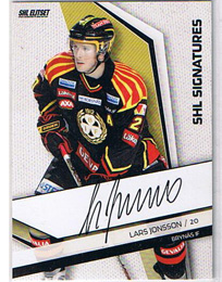 2009-10 SHL Signatures s.2 #01 Lars Jonsson Brynäs