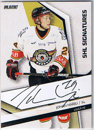 2009-10 SHL Signatures s.2 #12 Johan Harju Luleå HC