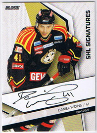 2009-10 SHL Signatures s.1 #02 Daniel Widing Brynäs IF