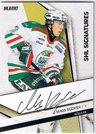 2009-10 SHL Signatures s.1 #14 Mads Bödker Rögle BK