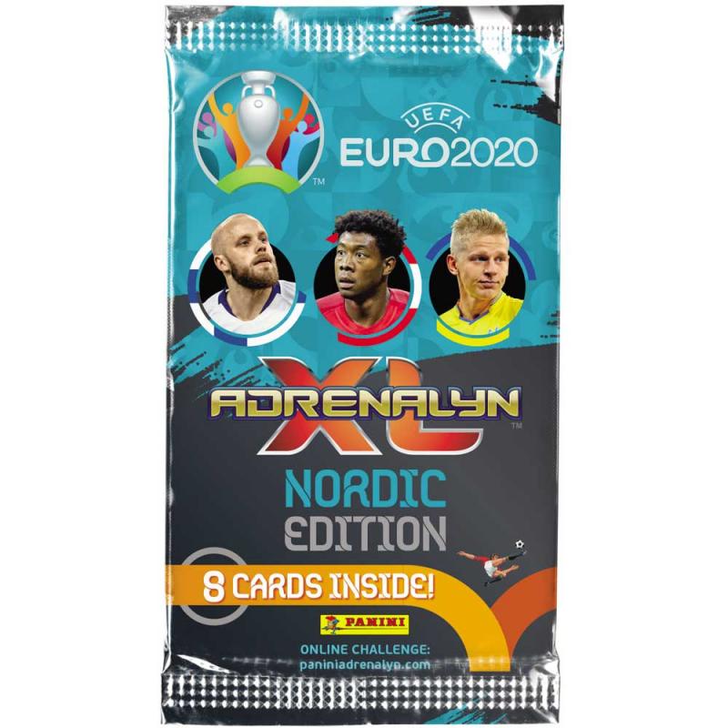 1 Pack, Nordic Edition Panini Adrenalyn XL Euro 2020