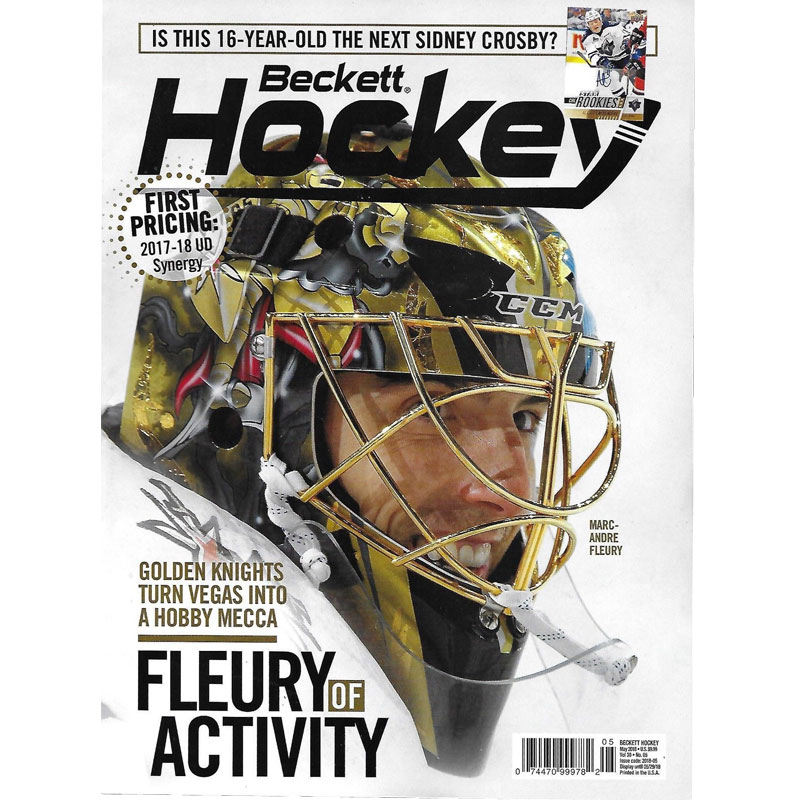 Beckett Hockey, #05 2018, May (Fleury of Activity)