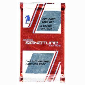 1st Paket 2001-02 ITG Be A Player Signature Series Hobby
