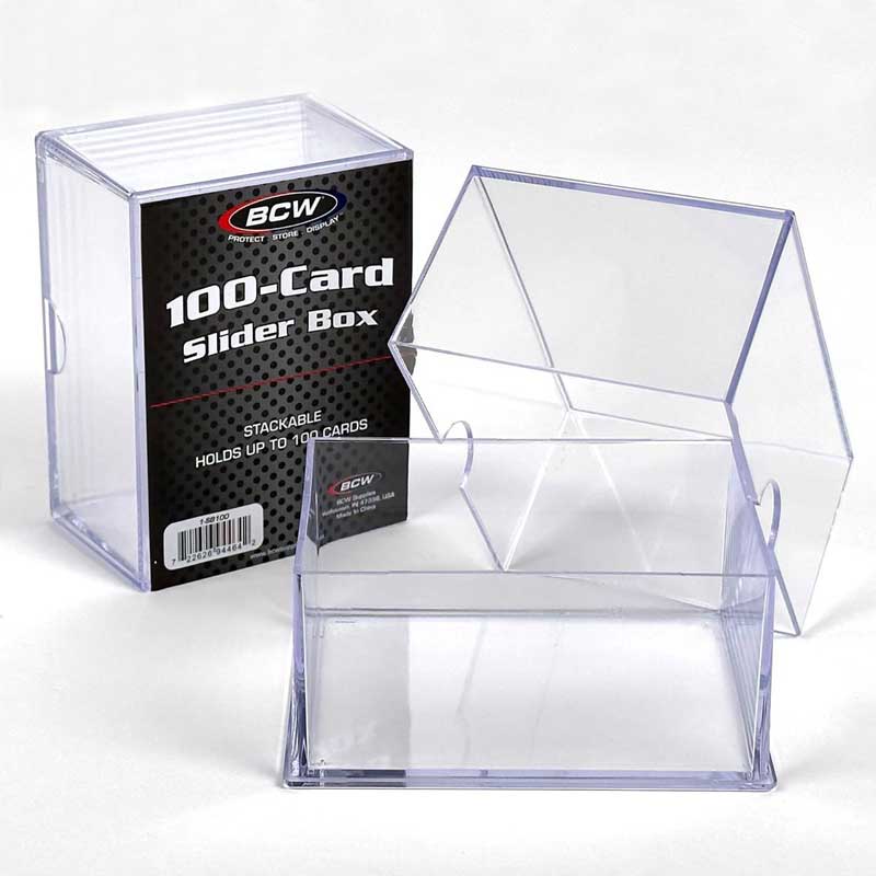BCW - 2-Piece Slider Box - 100 Count - 1 2-Piece Box
