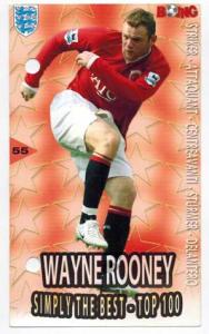 Wayne Rooney Boing Simply the best #55 - Lite slitet